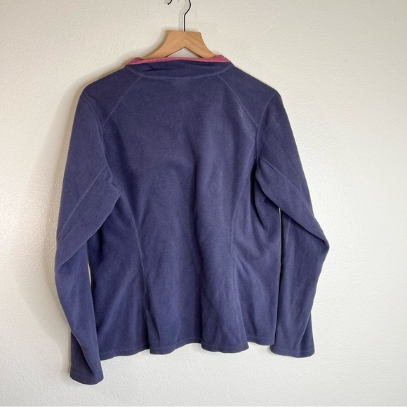 The North Face Purple and Pink Fleece Pullover Women’s Large - Picture 5 of 5